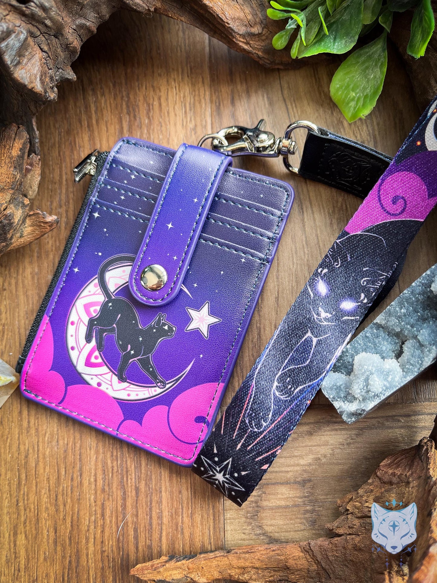 Lunar Cat Mini RFID Wallet