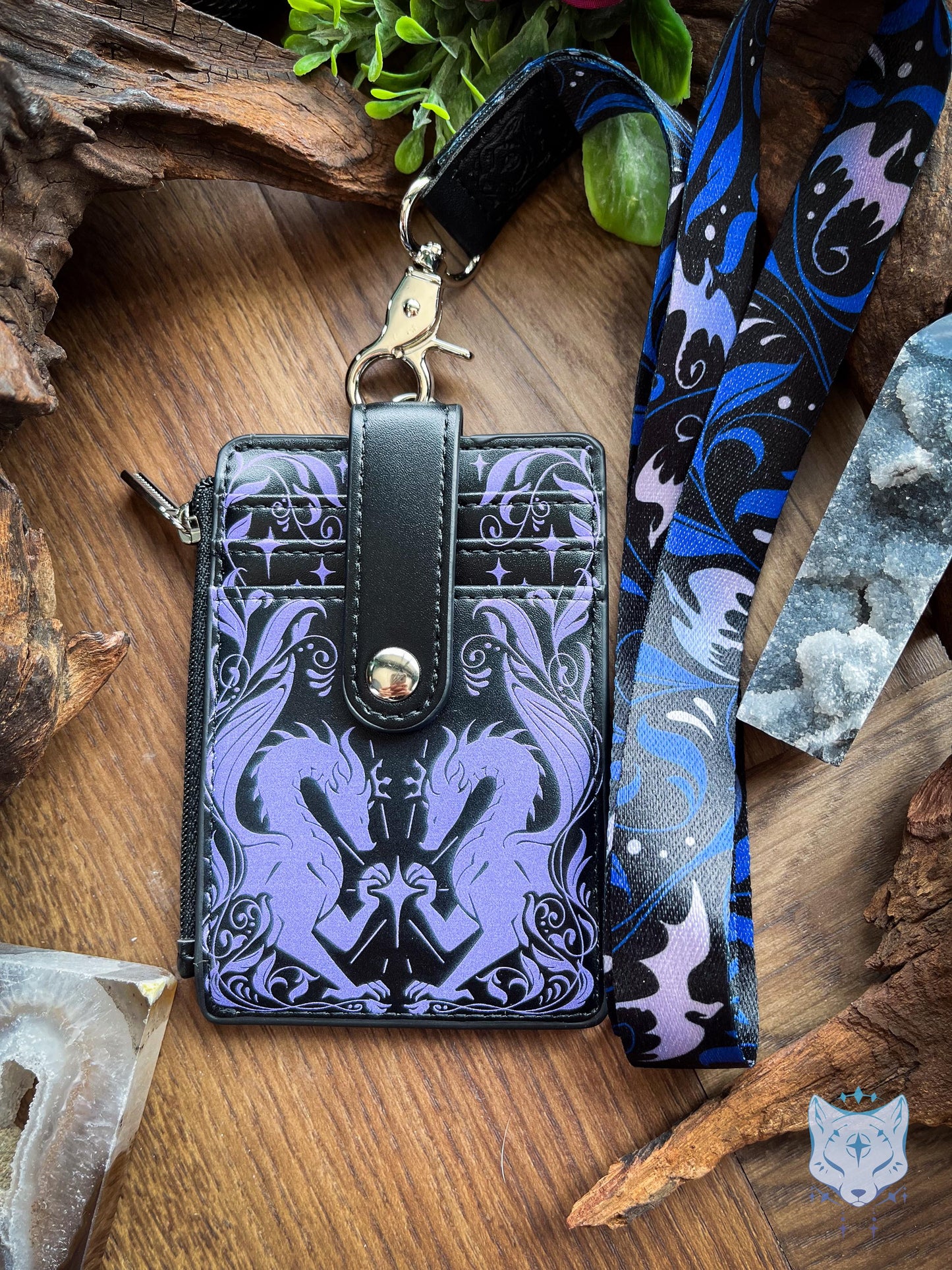 Forest Dragons Mini RFID Wallet