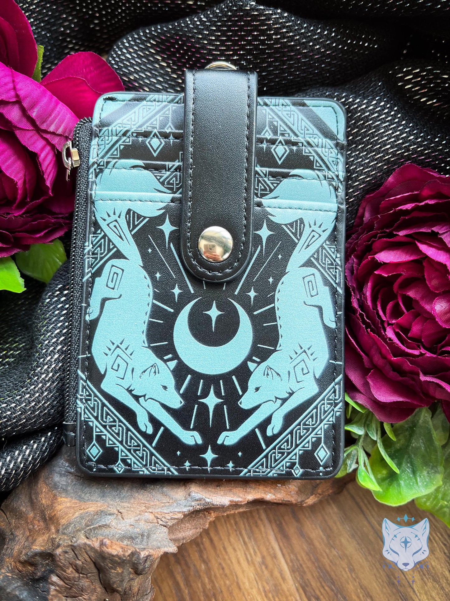 Lunar Wolves Mini RFID Wallet