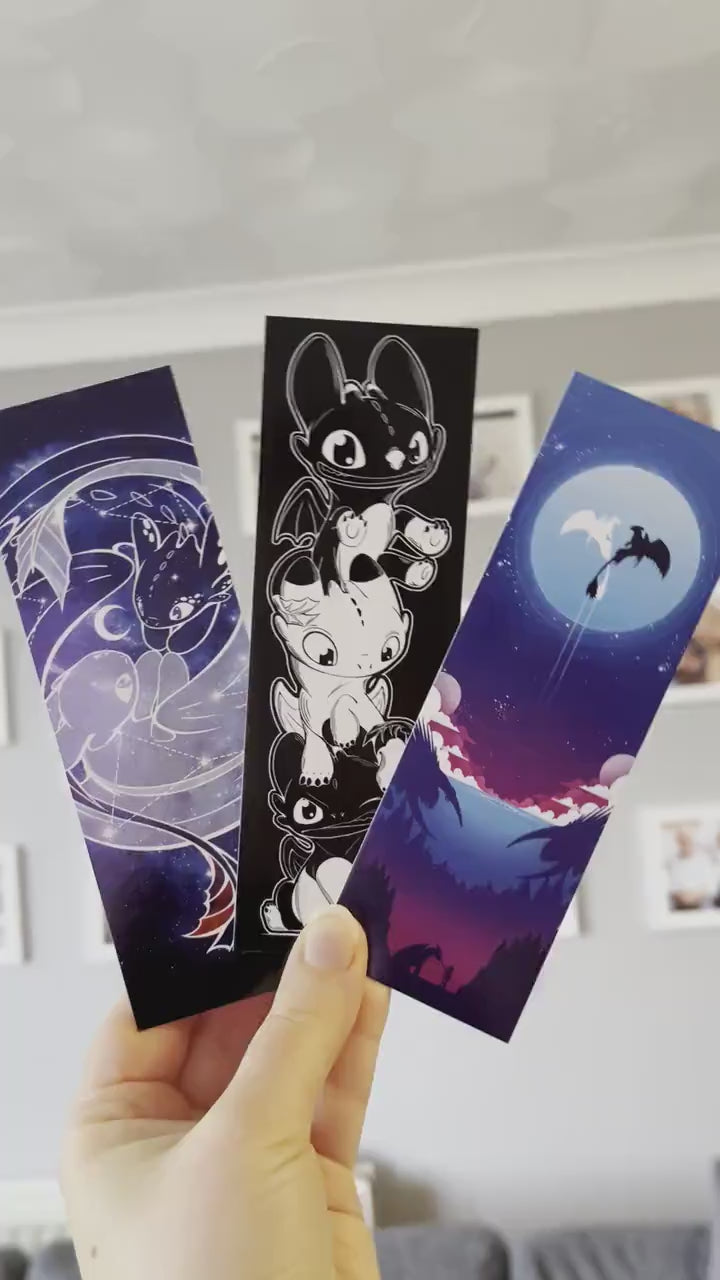 HTTYD Paper Bookmarks