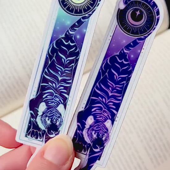 Celestial Tiger Stickers Holographic stickers | 11.5cm x 2.5cm