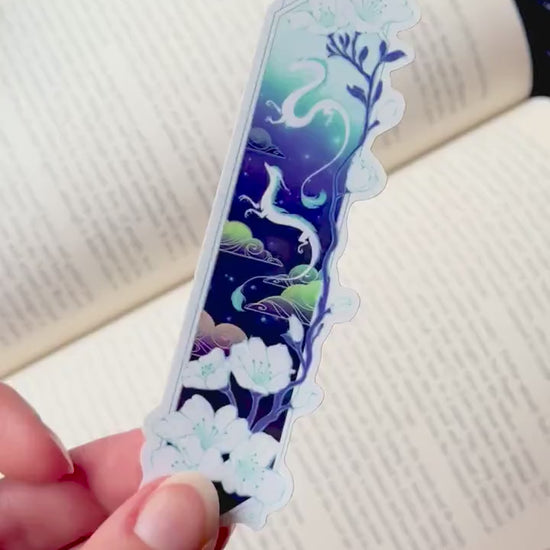 Small Dragon Stickers with subtle holo detail | 11cm tall