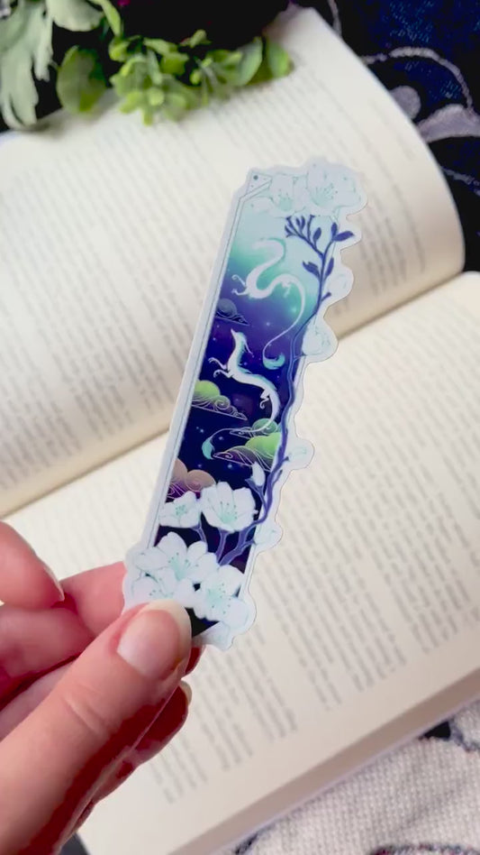 Small Dragon Stickers with subtle holo detail | 11cm tall