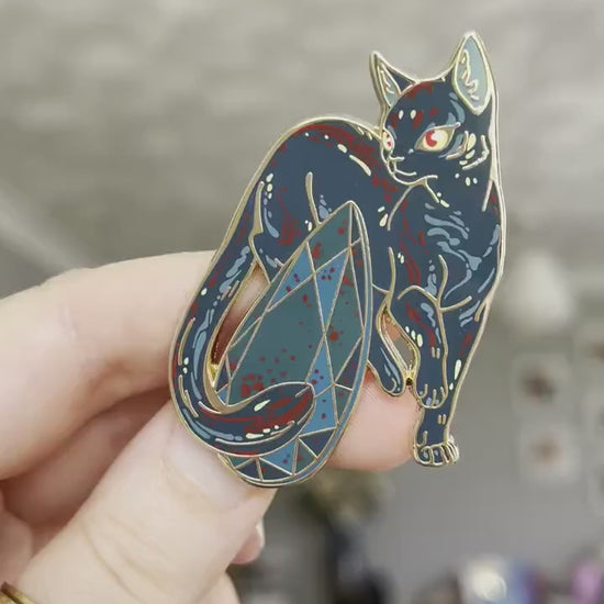 March Birthstone Pin