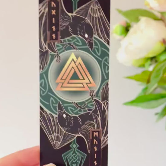 Norse Themed Paper Bookmarks