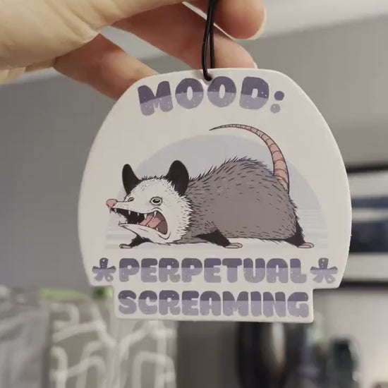 Perpetual Screaming Possum Air Freshener