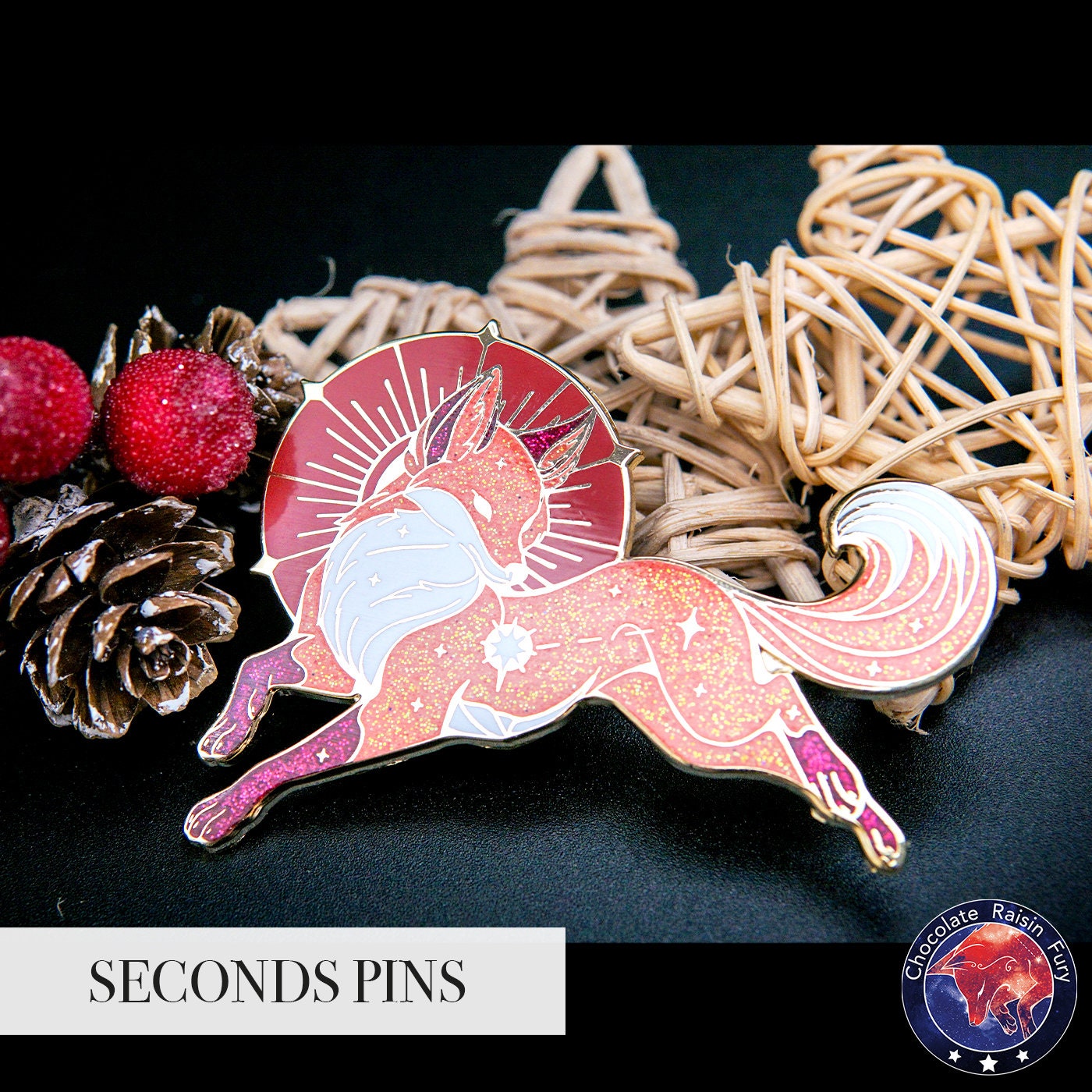 Canis Minor Constellation **SECONDS** Enamel Pin