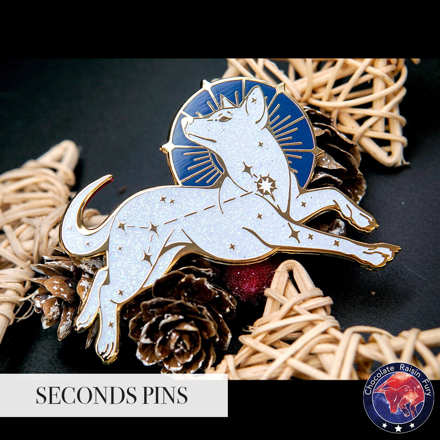 Canis Major Constellation **SECONDS** Enamel Pin