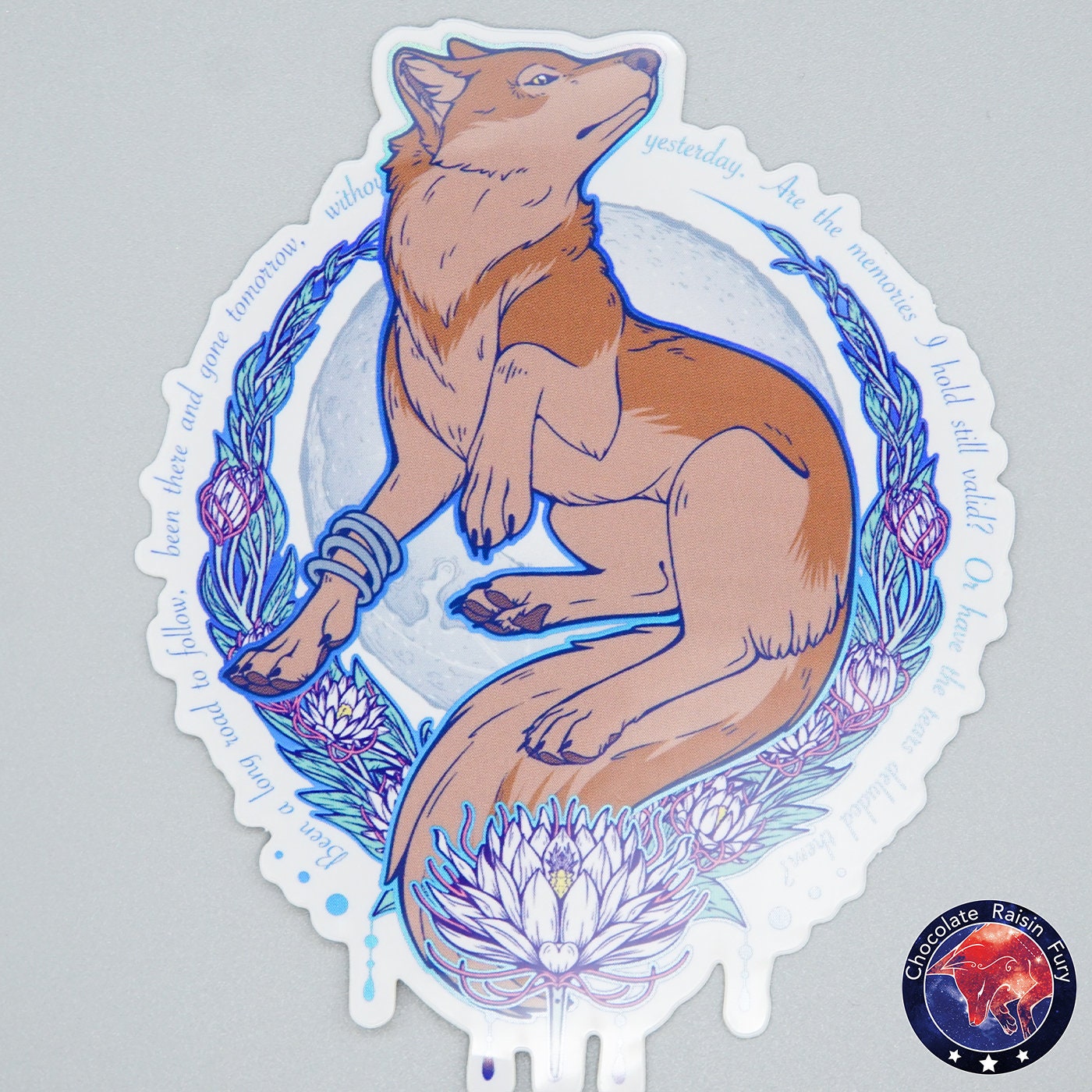 Wolf's Rain Metallic stickers