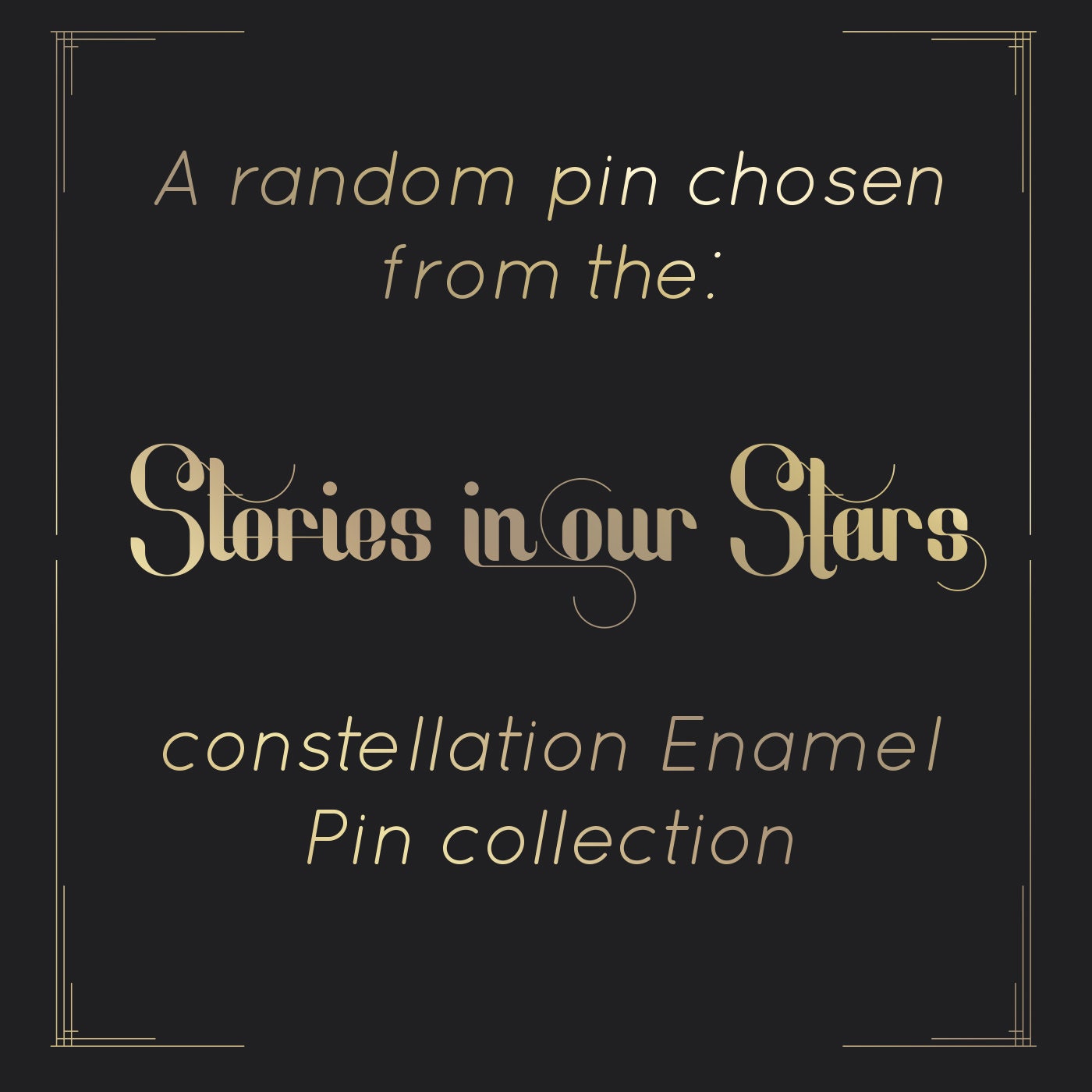 Random SECONDS Costellation Enamel Pin! - Enamel Pin, Mystery bag, Pin bage, Pins, Fox Pin, Fox Enamel Pin